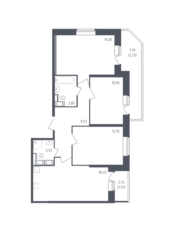 4 ккв (Евро)