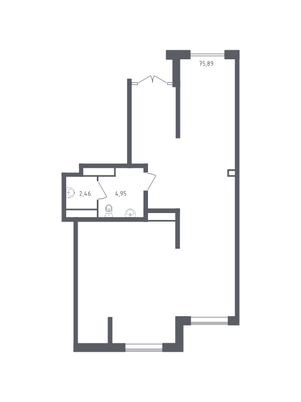 К. пом 83,3 м²