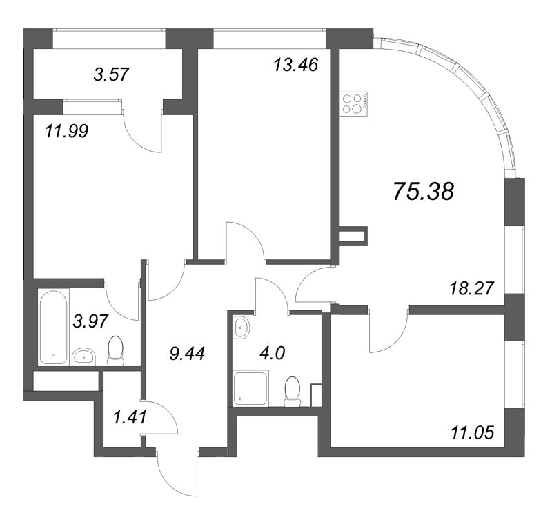 4 ккв (Евро)