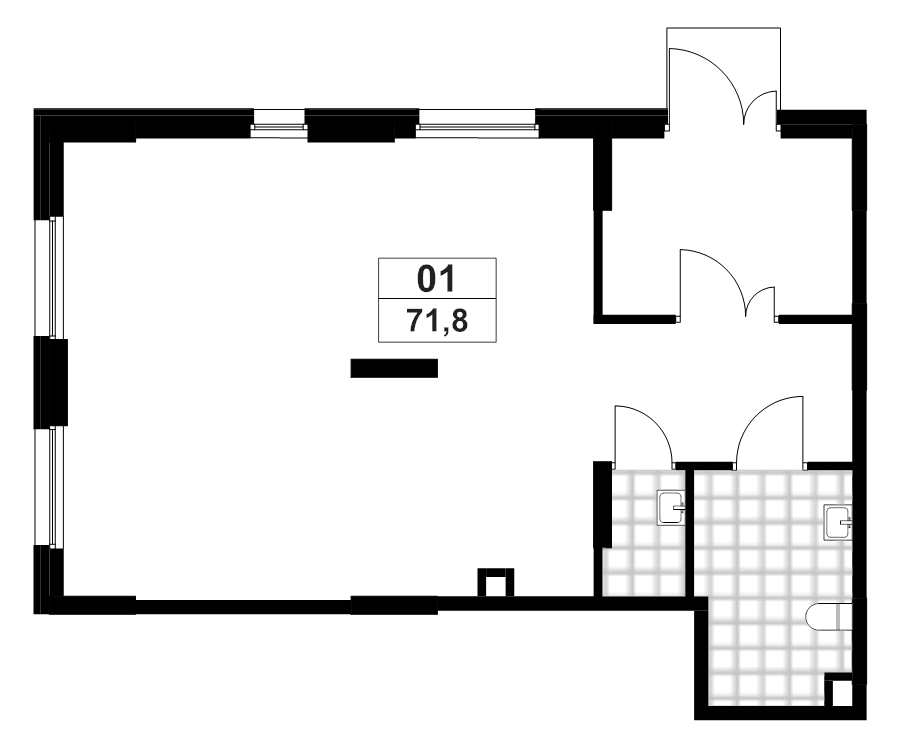 К. пом 71,8 м²