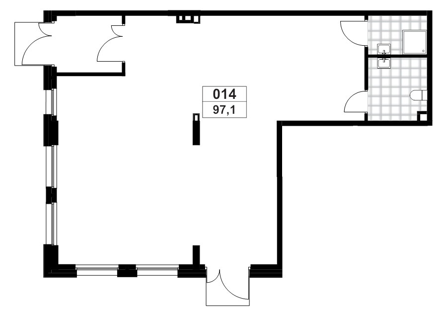 К. пом 97,1 м²