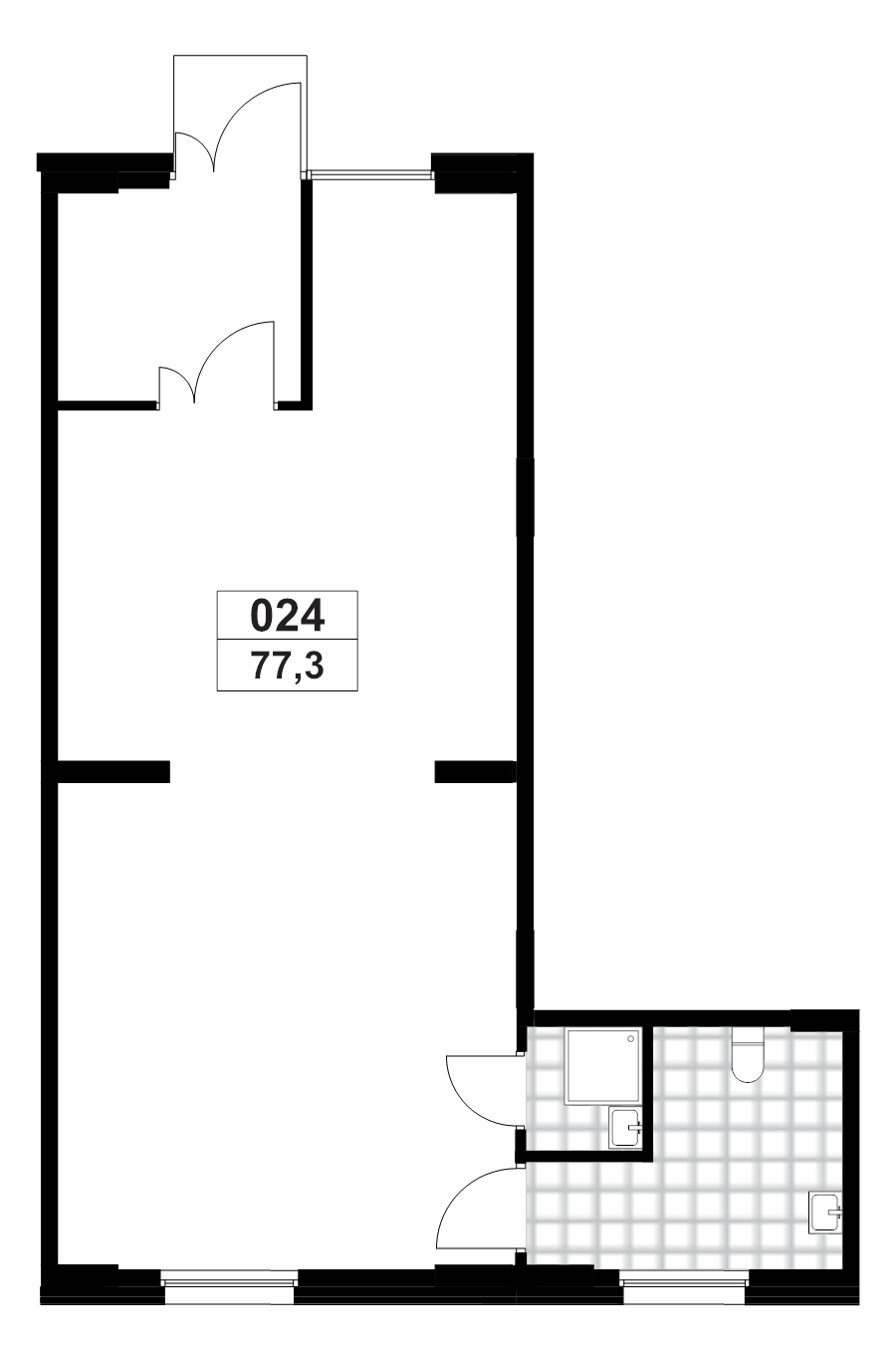К. пом 77,3 м²