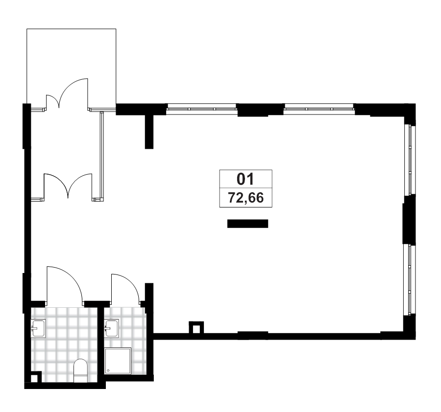 К. пом 72,7 м²