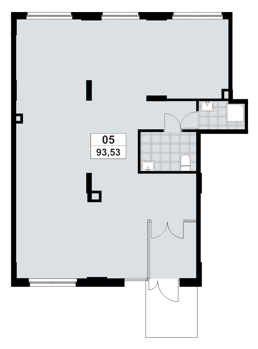 К. пом 93,5 м²