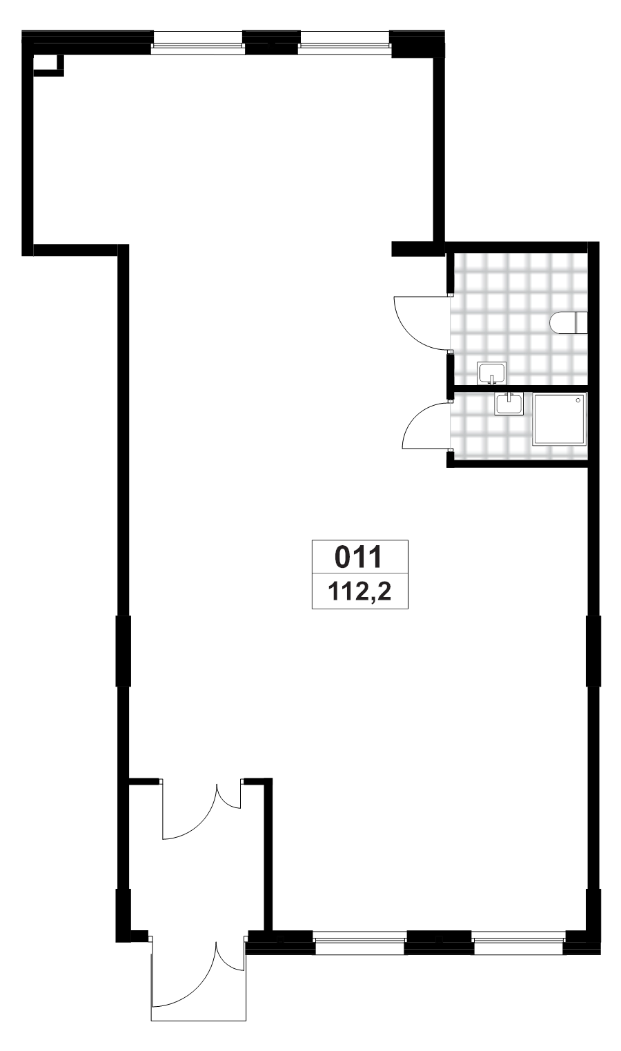 К. пом 112,2 м²