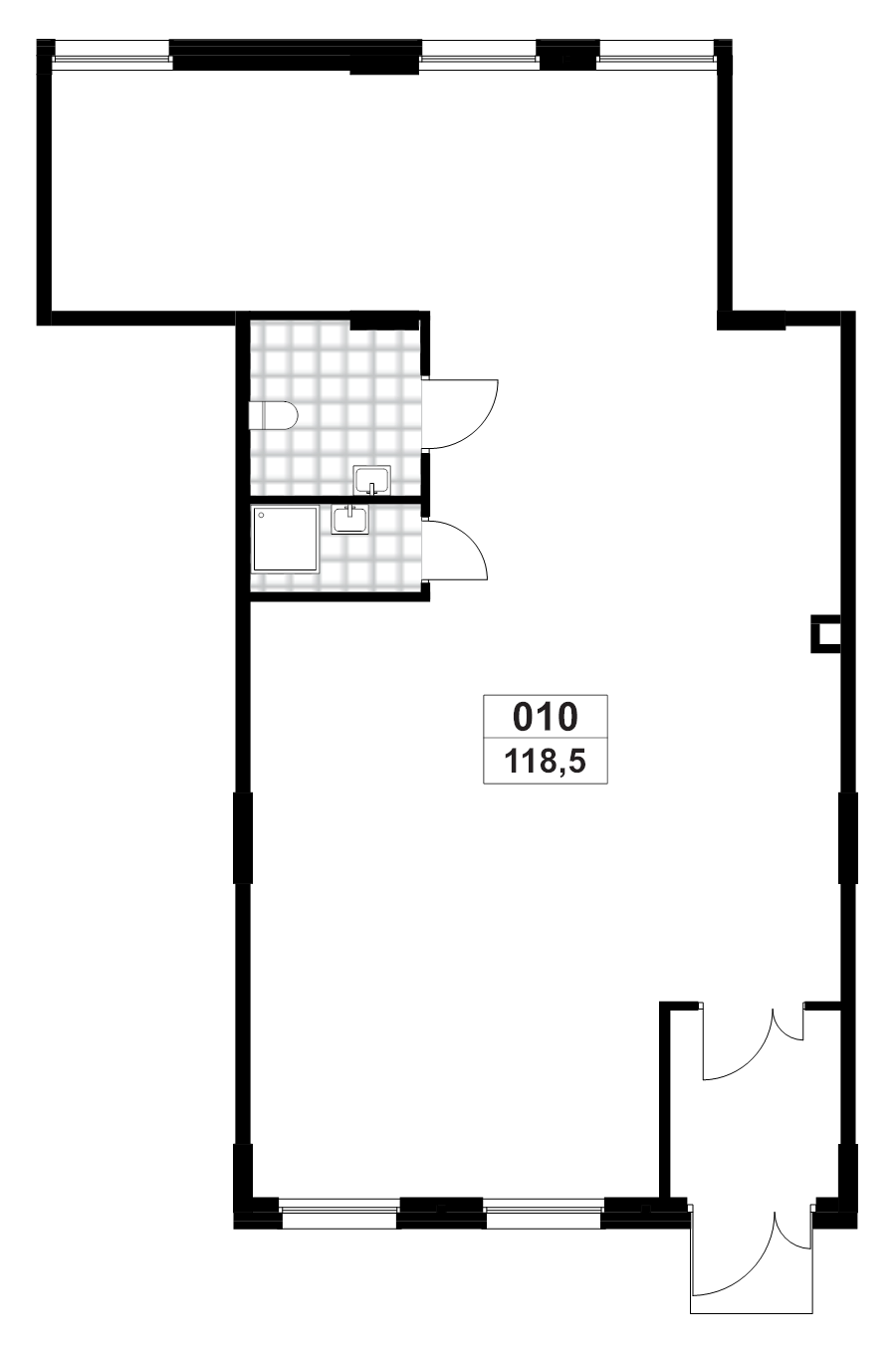 К. пом 118,5 м²