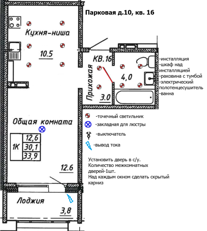 1 ккв 33,9 м²