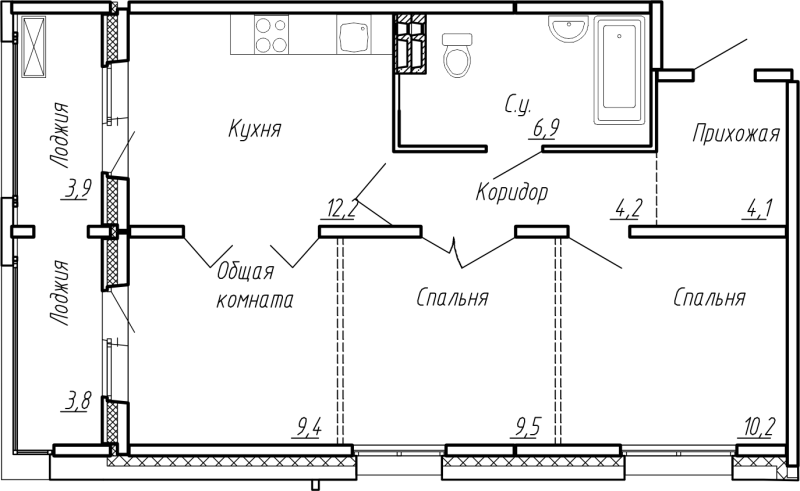 3 ккв