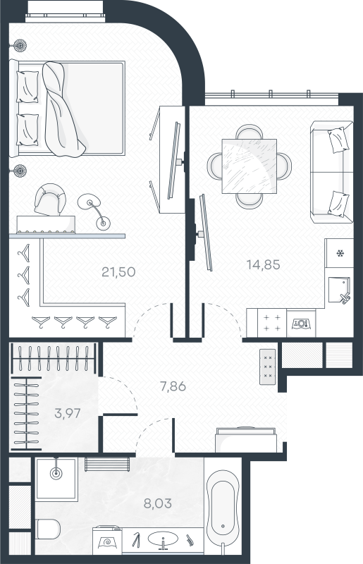 1 ккв 56,2 м²