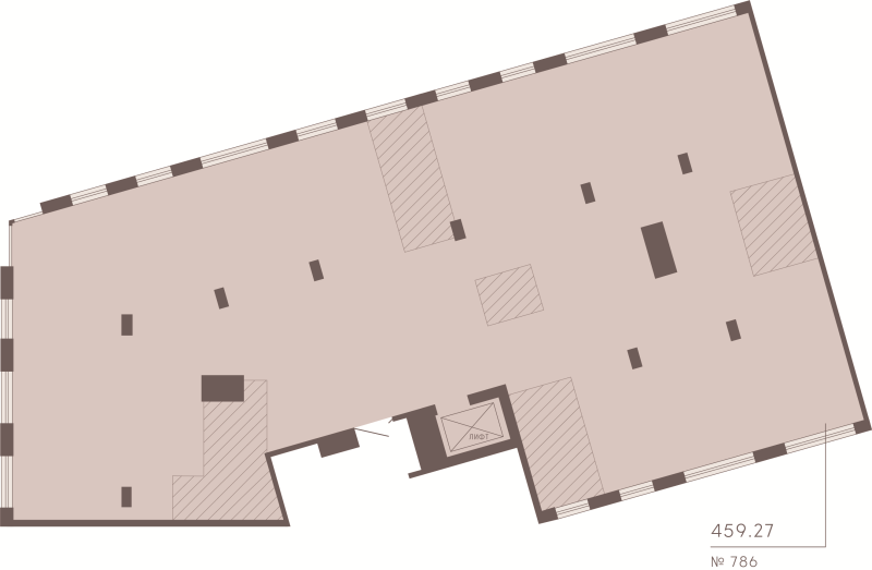 Студия 459,3 м²