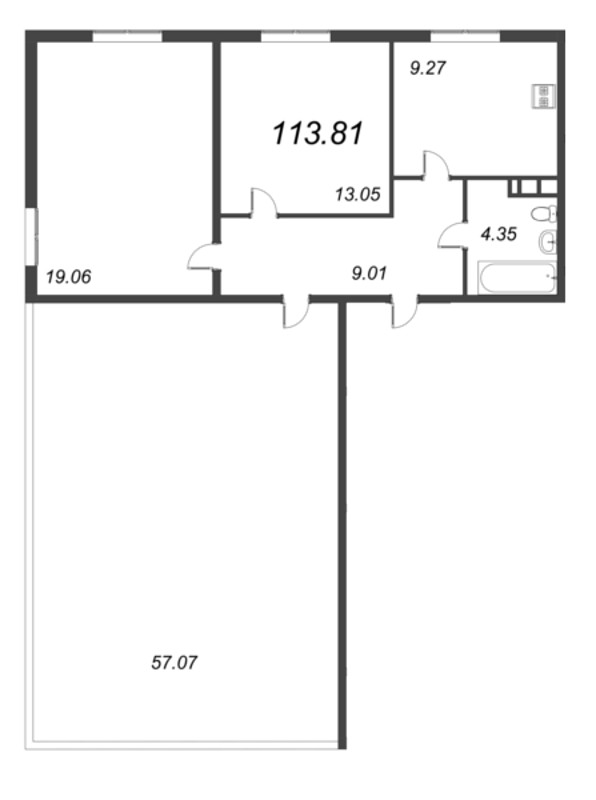 2 ккв 72,9 м²