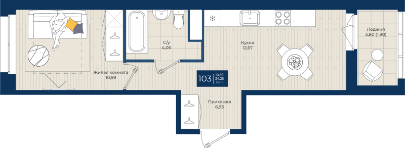 1 ккв 36,2 м²