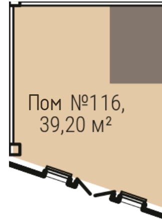 К. пом 39,3 м²