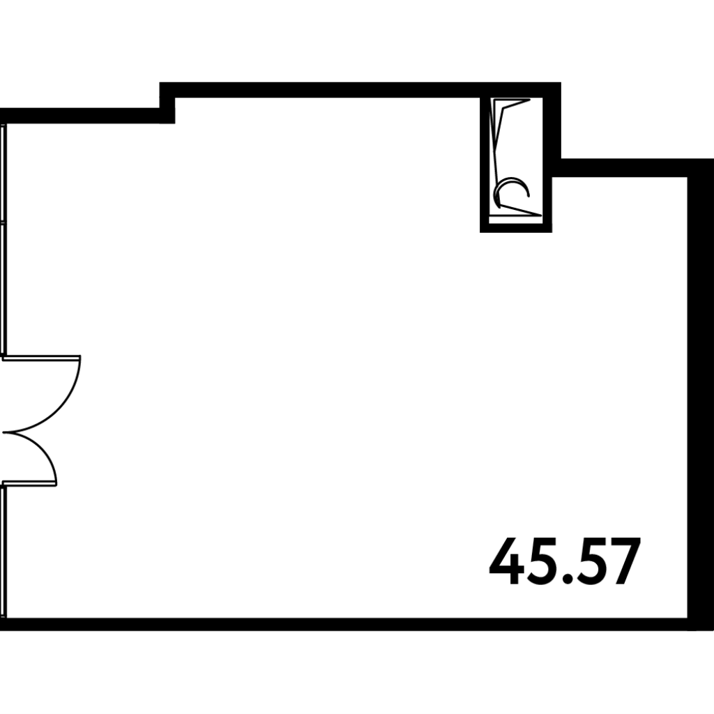 К. пом 45,7 м²