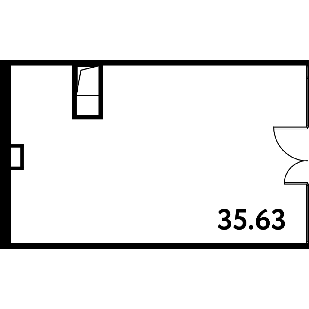К. пом 35,8 м²