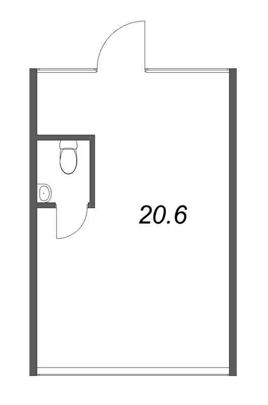 К. пом 20,6 м²