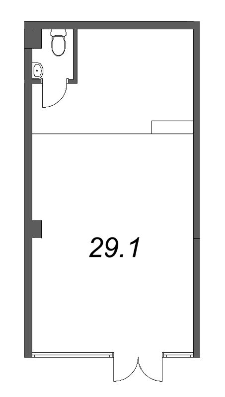 К. пом 29,1 м²