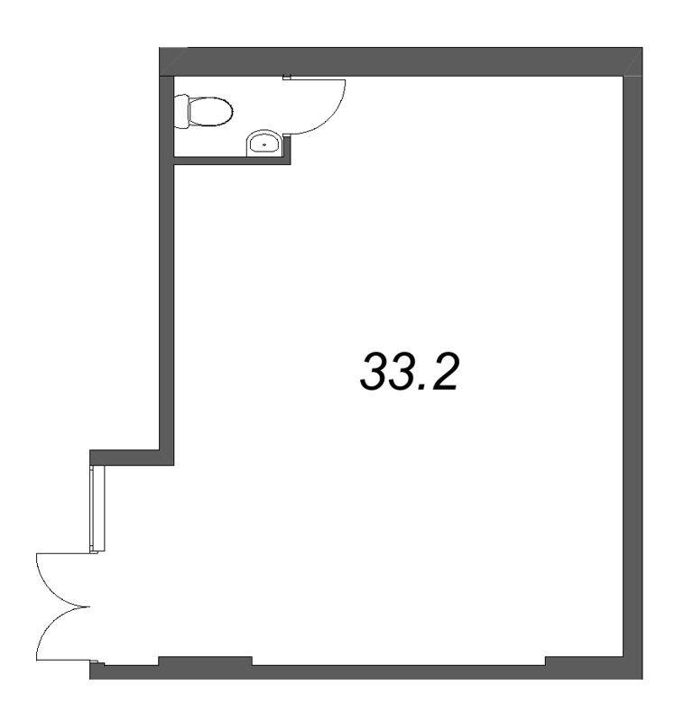 К. пом 33,2 м²