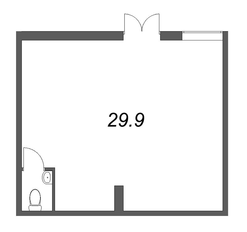 К. пом 29,9 м²