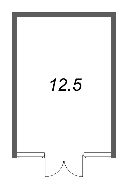 К. пом 12,5 м²