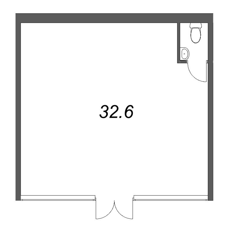 К. пом 32,6 м²