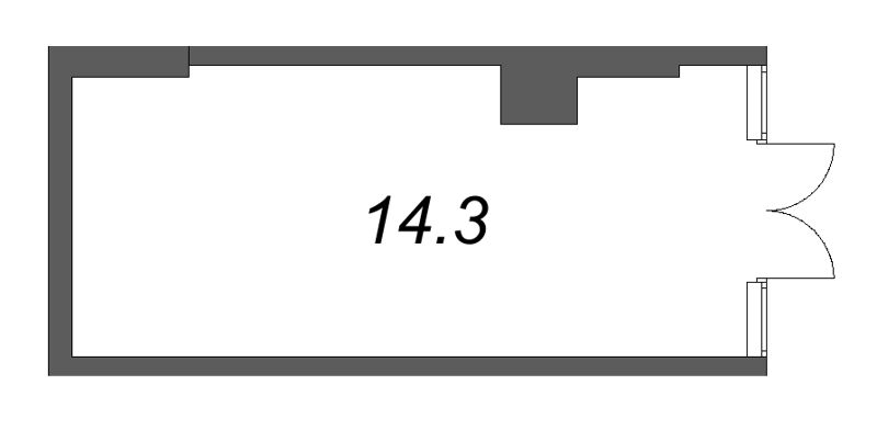 К. пом 14,3 м²