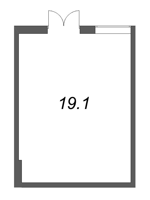 К. пом 19,1 м²