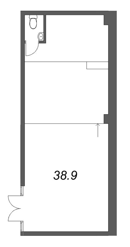 К. пом 38,9 м²