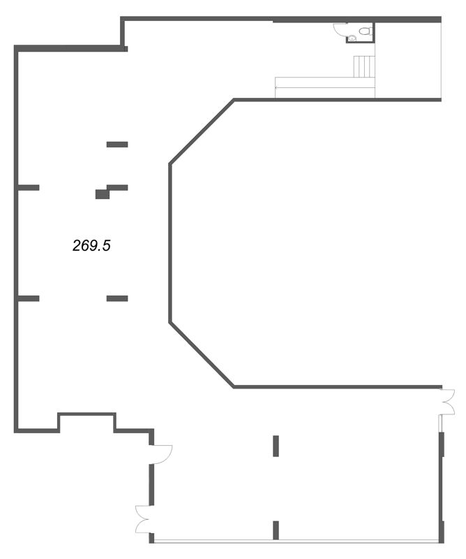 К. пом 269,5 м²