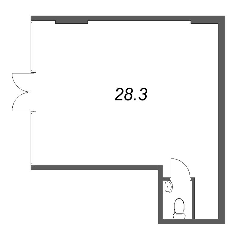 К. пом 28,3 м²