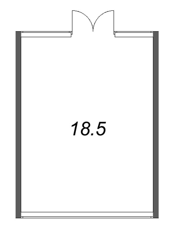 К. пом 18,5 м²