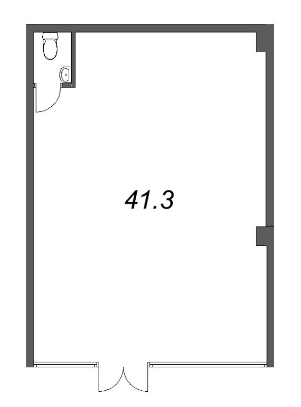 К. пом 41,3 м²