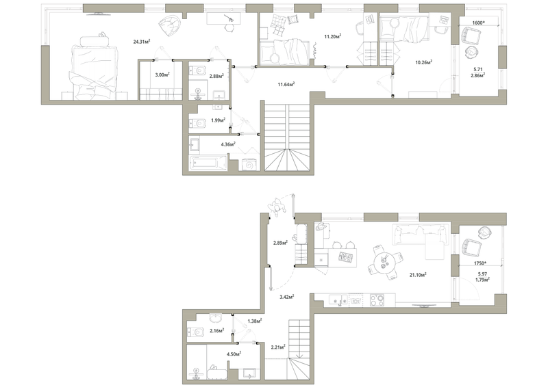4 ккв (Евро) 112 м²