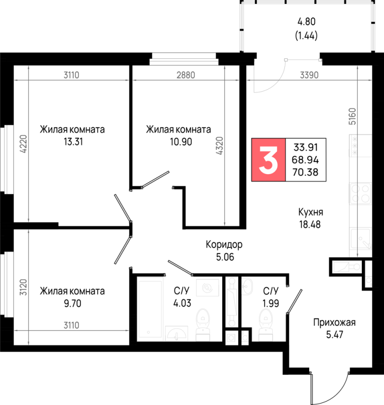 4 ккв (Евро)