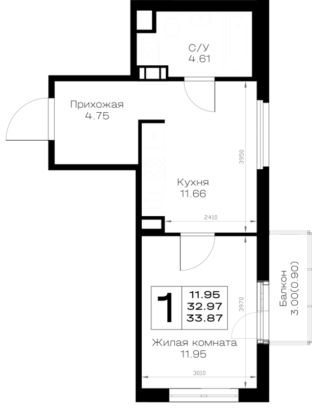 1 ккв