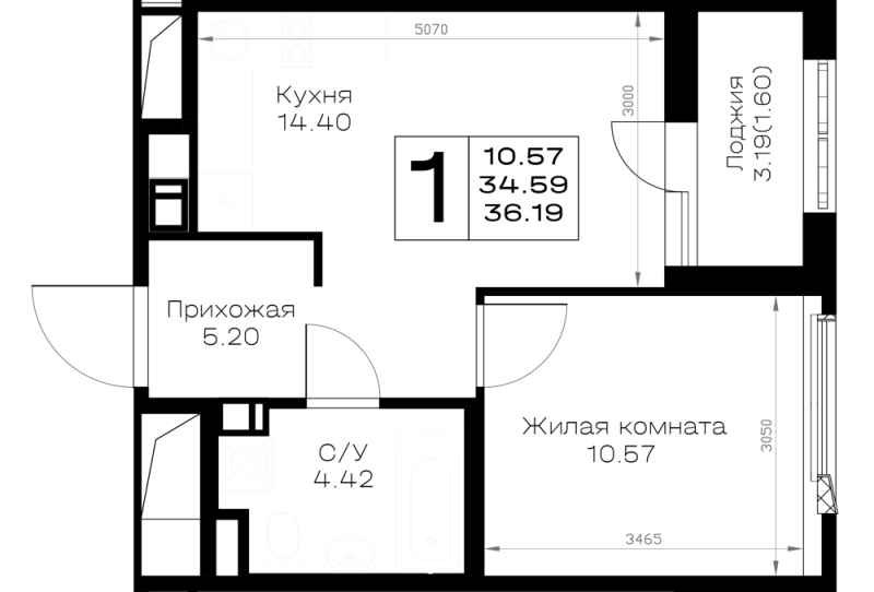 1 ккв 36,2 м²