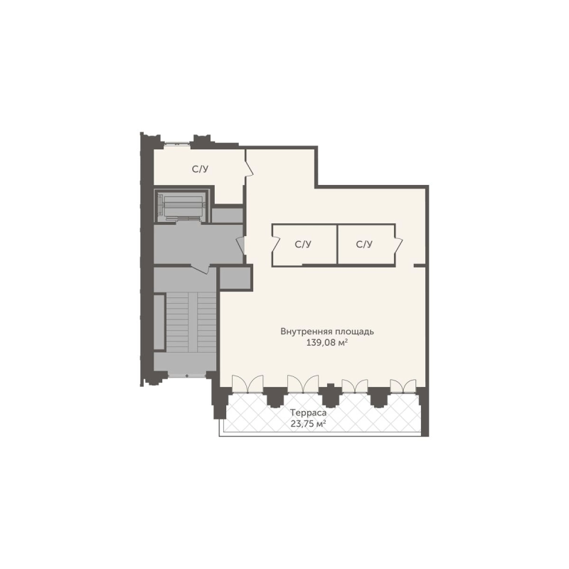 Студия 146,2 м²