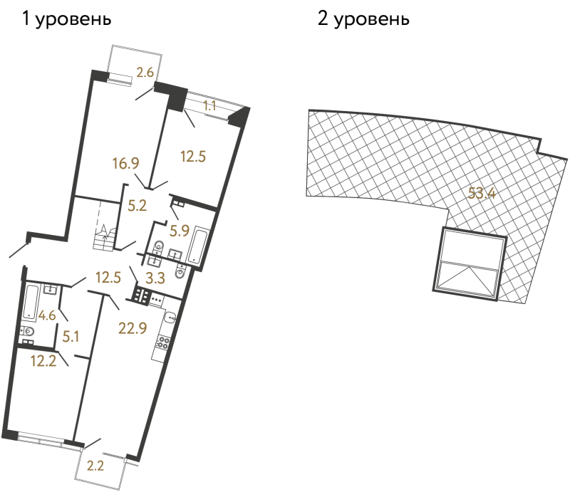 4 ккв (Евро) 101,1 м²