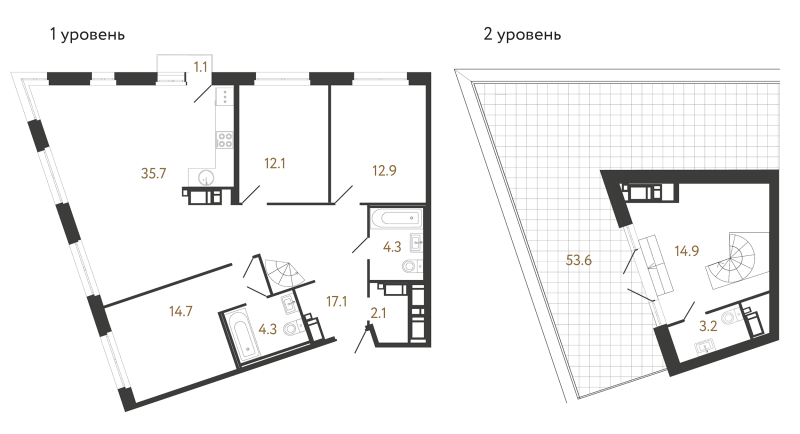 5 ккв (Евро) 121,3 м²