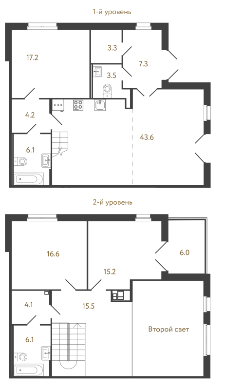 4 ккв (Евро) 142,7 м²