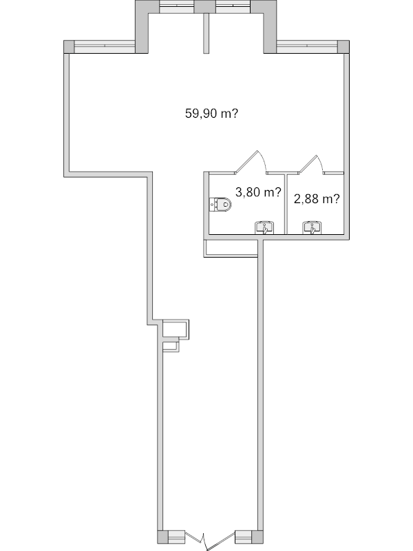 К. пом 68,5 м²