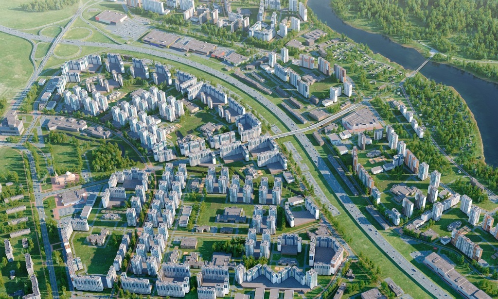 Цветной город