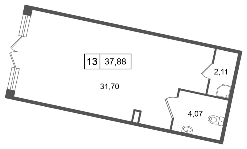 К. пом 37,9 м²