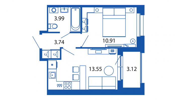 1 ккв 32,2 м²