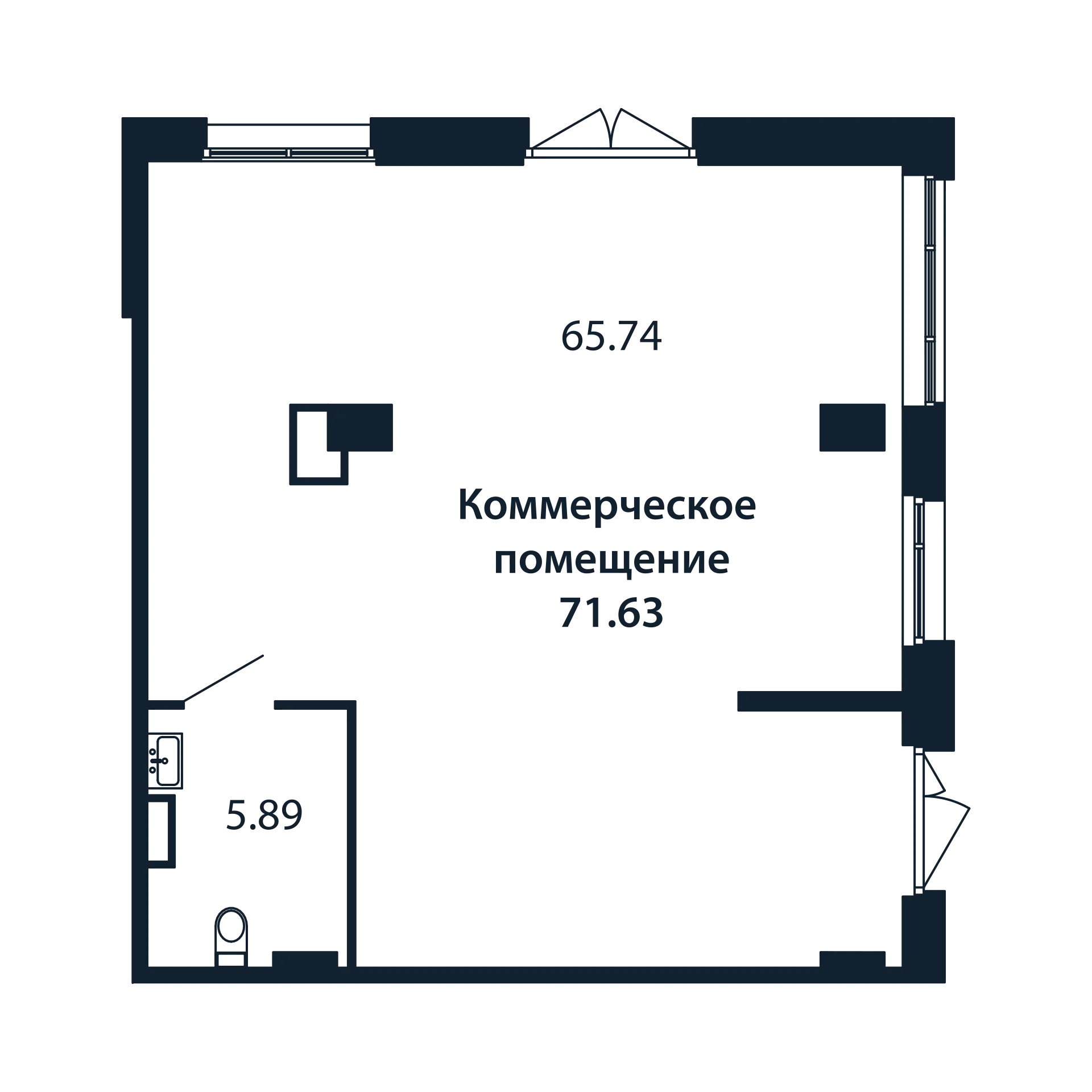 К. пом 71,6 м²
