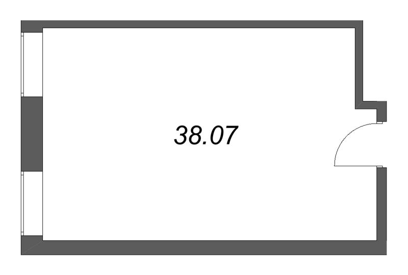 К. пом 38,1 м²