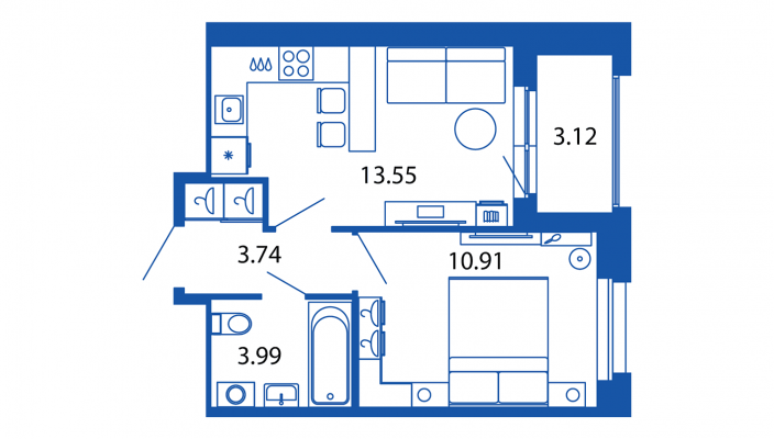 1 ккв 32,2 м²
