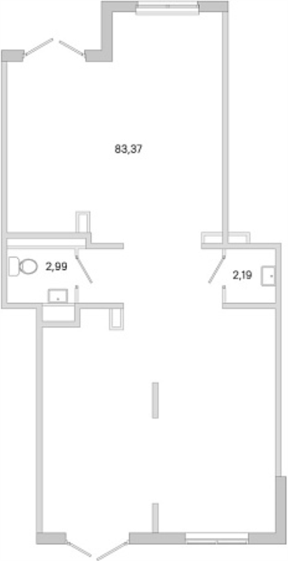 К. пом 88,6 м²