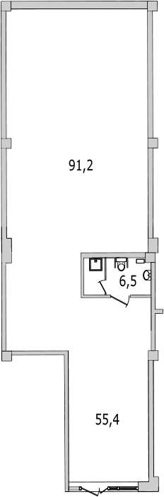 К. пом 153,1 м²