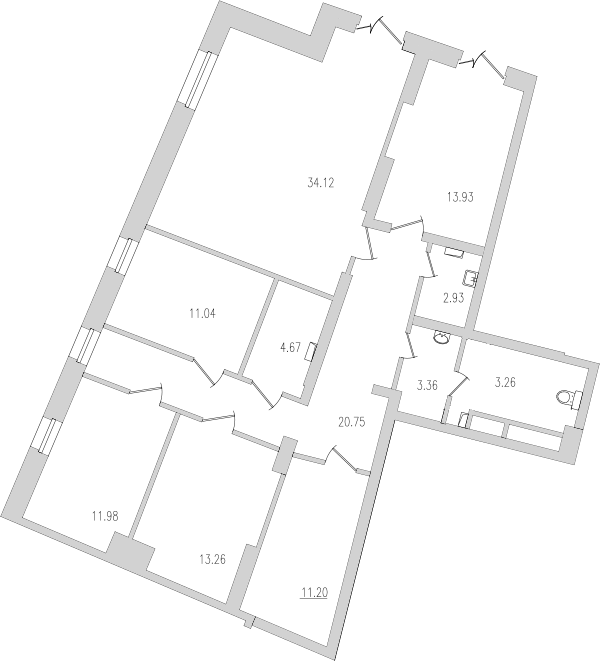 К. пом 131,5 м²